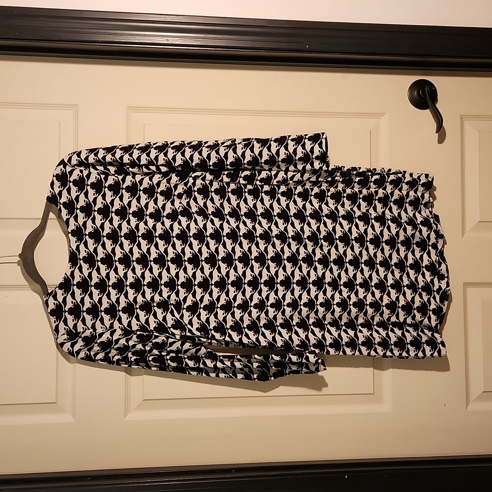 H&M cat pattern dress